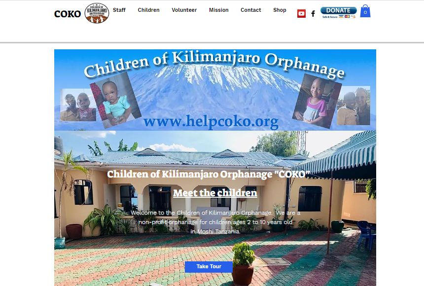 COKO  Children of Kilimanjaro Orpanage